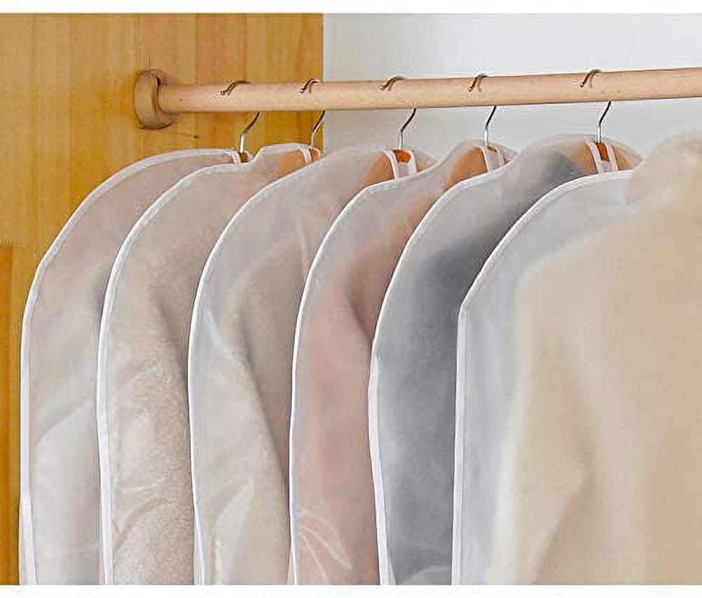 Refrze Moth Proof Garment Bags,12 Pack Garment Bags for Closet Storage, Clear  Garment Bag with Zipper, Breathable and Dust-Proof Suit Bags for Closet  Storage, Garment Covers 24 x 40 : : Home