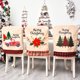 thumbnail image 1 of Funda para silla de Navidad C, 1 Funda para silla de Papá Noel Gorro para silla de Navidad Funda para silla de Navidad para decoración navideña Cena Fiesta Fundas para respaldo de silla extraíbles LingWen 9024715189790, 1 of 1