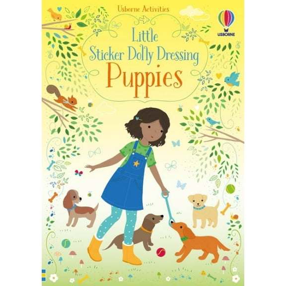 Pre-Owned Fiona Watt: Little Sticker Dolly Dressing Puppies (Paperback)