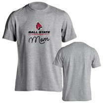 Ball State University Cardinals Mom Proud Parent Short Sleeve T-Shirt