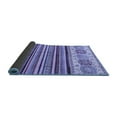 thumbnail image 2 of Ahgly Company Indoor Rectangle Abstract Blue Modern Area Rugs, 2' x 4', 2 of 4