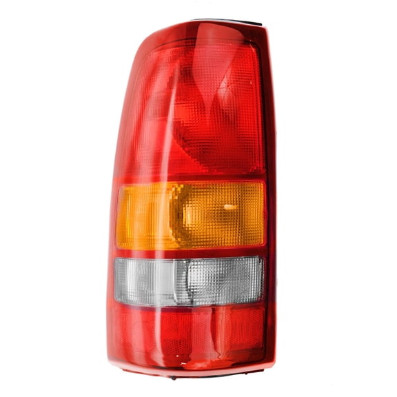 TRQ Driver Side Tail Light Assembly Fits 1999-2002 Chevy Silverado 1500 2500 Silverado 1500 HD 2500 HD 1999-2003 GMC Sierra 1500 2500 Sierra 1500 HD 2500 HD With Fleetside Bed GM2800186