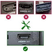 2 Pack HDMI Port Replacement for Xbox Series X, Display Socket Jack Connector Repair for XSX Console