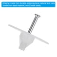 thumbnail image 5 of Uxcell 40mm Perforated Insulation Pins, 50 Set Insulating Nails Wall Plug Plastic Expansion Bolts for Fixing Foam Board, 5 of 6