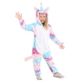 thumbnail image 1 of Toddler and Kid's Cotton Candy Unicorn Onesie, 1 of 6