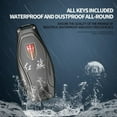 thumbnail image 4 of Car Key Protector Car Accessories For Red Flag Hongqi D 4-button key case H5 HQ9 H6 2023 Zinc alloy High end creative Car Key, 4 of 26