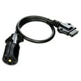 thumbnail image 2 of Optronics A57WBP 7-Way Round Blade to 5-Way Flat Pin Connector Adapter, 16" Cable, 2 of 4