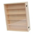thumbnail image 1 of Abbracc Action Figures Display Shelf Model Car Display Box Showcase Wood Holder Toy Doll 5 Tier, 1 of 9