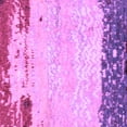 thumbnail image 1 of Ahgly Company Indoor Square Abstract Purple Modern Area Rugs, 4' Square, 1 of 4