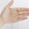 thumbnail image 6 of Personalized Name Necklace,Custom Name Necklace Stainless Steel Jewelry Custom Heart-shaped Bow Necklace Women Customized Gift for Her, 6 of 6