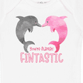 thumbnail image 4 of Inktastic You're Flippin' Fintastic Dolphins Boys or Girls Baby Bodysuit, 4 of 5