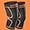 Orange, variant on CAMBIVO Knee Brace x2, Compression Knee Sleeve Support for Running, Meniscus Tear, Arthritis, Joint Pain Relief, S-XL