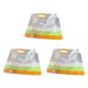 thumbnail image 1 of Bolsa sellada dispensadora de Arroz Soledad 3 piezas con asa con tapa y embudo para cereales 15 kilos, 1 of 10