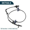 thumbnail image 5 of Unique Bargains ABS Wheel Speed Sensor Front Left ABS Sensor Anti-lock Braking System Sensor No.57455-SWA-003 for Honda CR-V 2007-2011, 5 of 7