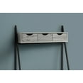 thumbnail image 4 of Computer Desk - 2 Tiers / 4 Storage Drawers / Ladder Style - 32"L - Grey Wood-Look / Black Metal, 4 of 8