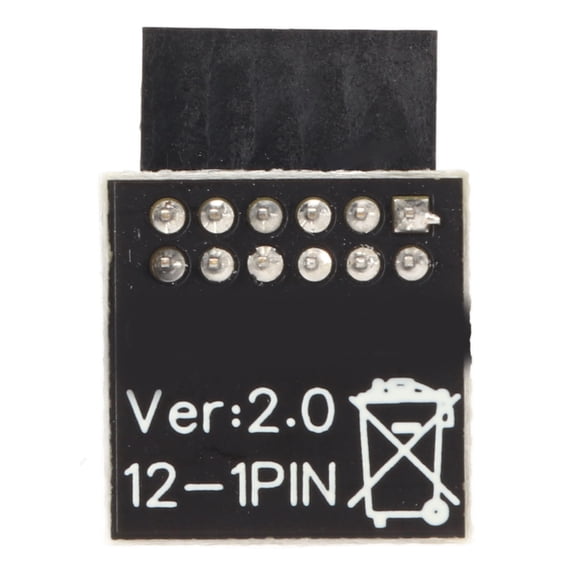 TPM 2.0 Module LPC Interface Stable High Safety Durable Material 12Pin for Motherboard PC
