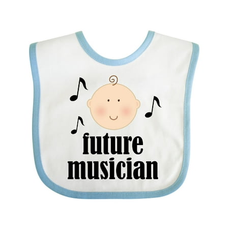 

Inktastic Future Musician Baby Gift Baby Boy or Baby Girl Bib