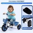 thumbnail image 5 of Tricycle for Toddlers 1-3 Year Olds, Push Trike Toys with Pushrod, Toddler Balance Bike with Basket for 12 monthis+ Boys & Girls, Birthday Gifts for Kids, 5 of 12