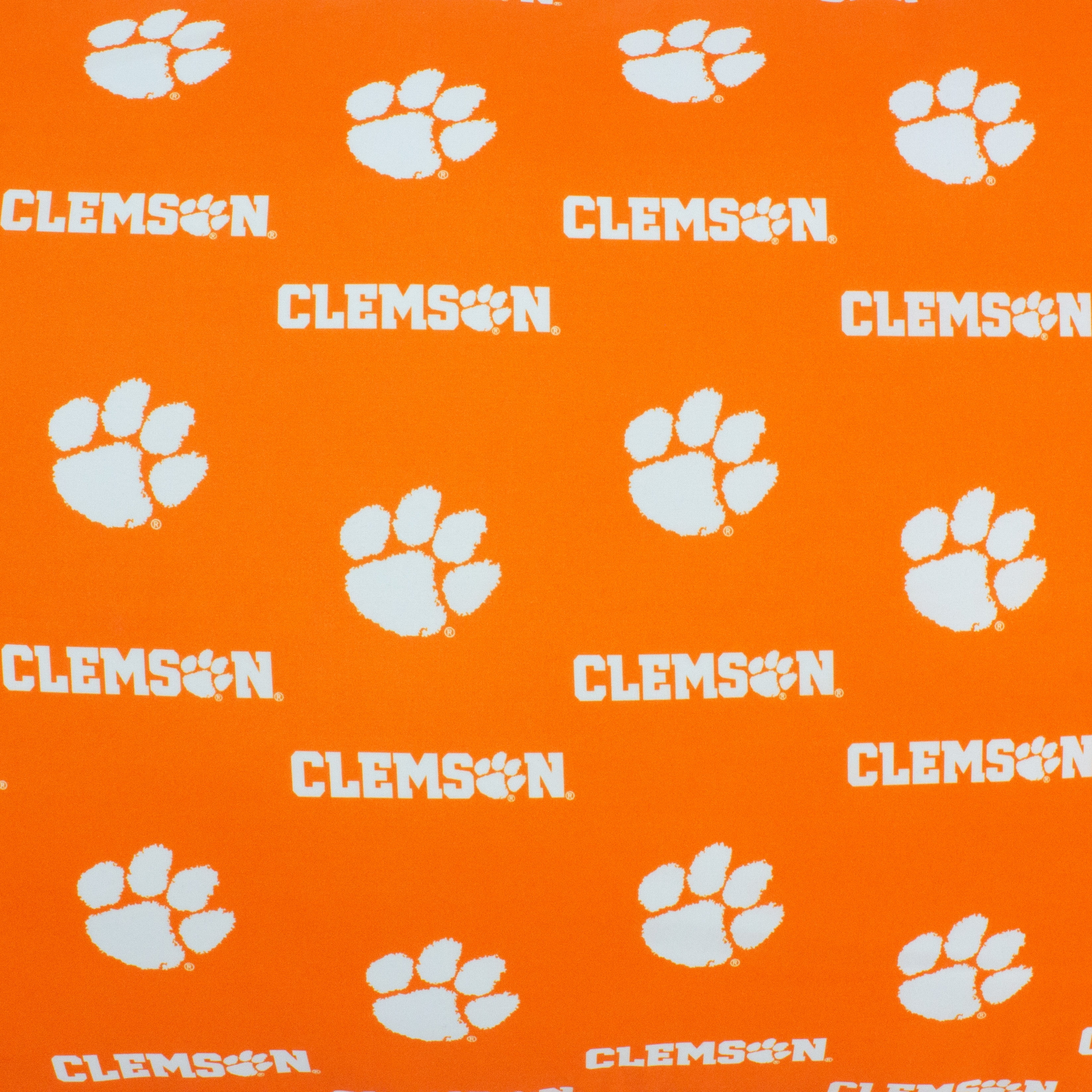 Clemson Tigers Pillowcase Body Pillow - 20" x 60"