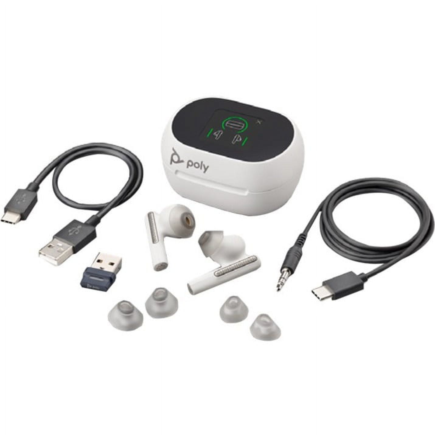 POLY VOYAGER 5200 UC + おまけ Poly Voyager 5200 UC Bluetooth Single-Ear Headset - USB-A