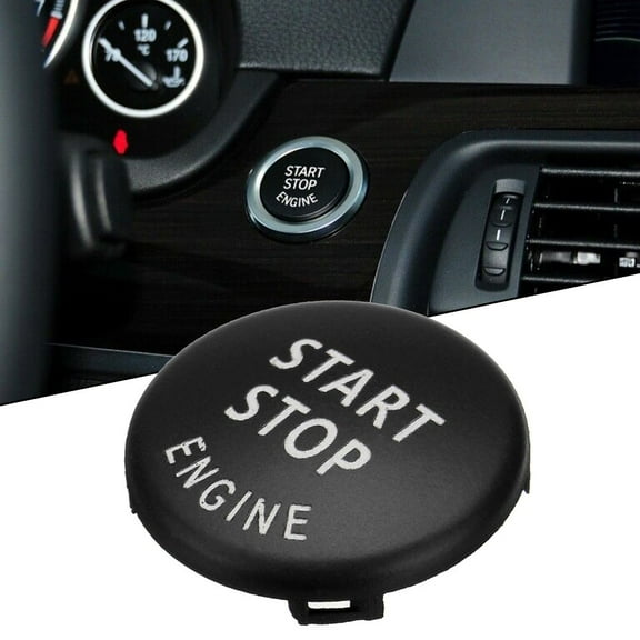 Rooha Start Stop Engine Button Switch Cover For Bmw For 1/3/5 Series E87 E90 E91 E92 E93 E60 E84 E83 E70 E71 E89 For X1 For X6 For Z4