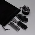 thumbnail image 3 of Brochas de Afeitar, 4 Piezas Brochas de Afeitar con Manejar de Plástico, Herramienta Profesional de Lujo para Peluquería para Hombres, 3 of 10
