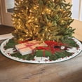 thumbnail image 5 of Sm:)e Cardinals Cedar Snowman with Scarf Christmas Tree dress skirt 36 Inch, Christmas Winter Holiday party tree mat indoor outdoor decoration, 5 of 8