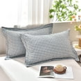 thumbnail image 2 of Hotel-Grade Down Pillow for Back & Side Sleepers - Soft & Supportive Hypoallergenic Fabric Single Size Dorm Pillow Insert & Case Set with Free Domestic Shipping, 2 of 6
