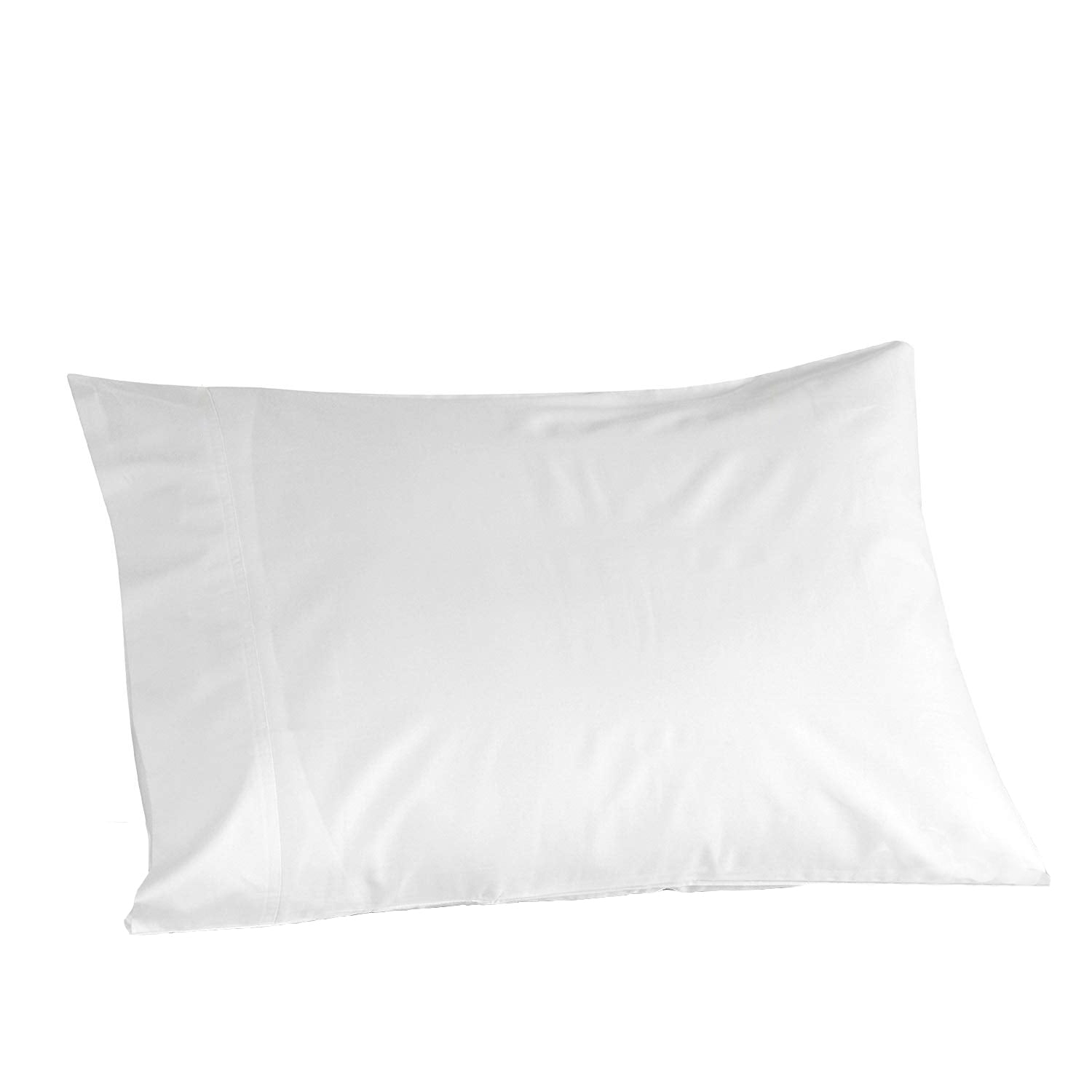 Organic Cotton White Pillow Case Pair 21X32