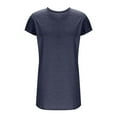 thumbnail image 5 of Mgmyaa Women's Casual T-Shirt Dresses V-neck Short Sleeved Mini Dress, 5 of 7