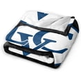 thumbnail image 2 of Lebanon Valley College-Logo Fleece Blanket, Very Soft Microfiber Flannel Blanket for Couch Warm and Cozy for All Seasons, 2 of 6