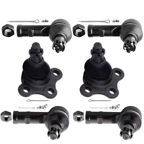 AUTOMUTO Replacement Parts Front Upper Ball Joint Inner Outer Tie Rod End Steering fit for 1996-1999 for Acura SLX for Isuzu Trooper with K90685 ES2954