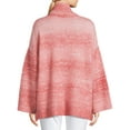 thumbnail image 2 of Time and Tru Women's Ombre Cowl Neck Pullover Sweater, Midweight, Sizes XS-XXXL, 2 of 5