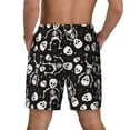 thumbnail image 2 of Lsque Mens Swim Trunks Skeleton Pattern - Bathing Suit Compression Liner - Beach Swim Shorts Swimwear - (S-3XL) - Stretch Quick Dry -XX-Large, 2 of 9