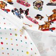 thumbnail image 4 of Homewish Dachshund Skateboard Bedding,Cartoon Dogs Duvet Cover Full,White,Polkadot Reversible,3-Piece,1 Duvet Cover and 2 Pillowcases, 4 of 6