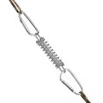 thumbnail image 4 of Hebilla de cuerda de viento Universal para tienda, hebilla de gancho elástico de resorte fijo de alta resistencia de aleación de aluminio para viajes, 4 of 8