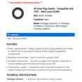 thumbnail image 2 of Oil Drain Plug Gasket - Compatible with 1992 - 2003 ES300 1993 1994 1995 1996 1997 1998 1999 2000 2001 2002, 2 of 2