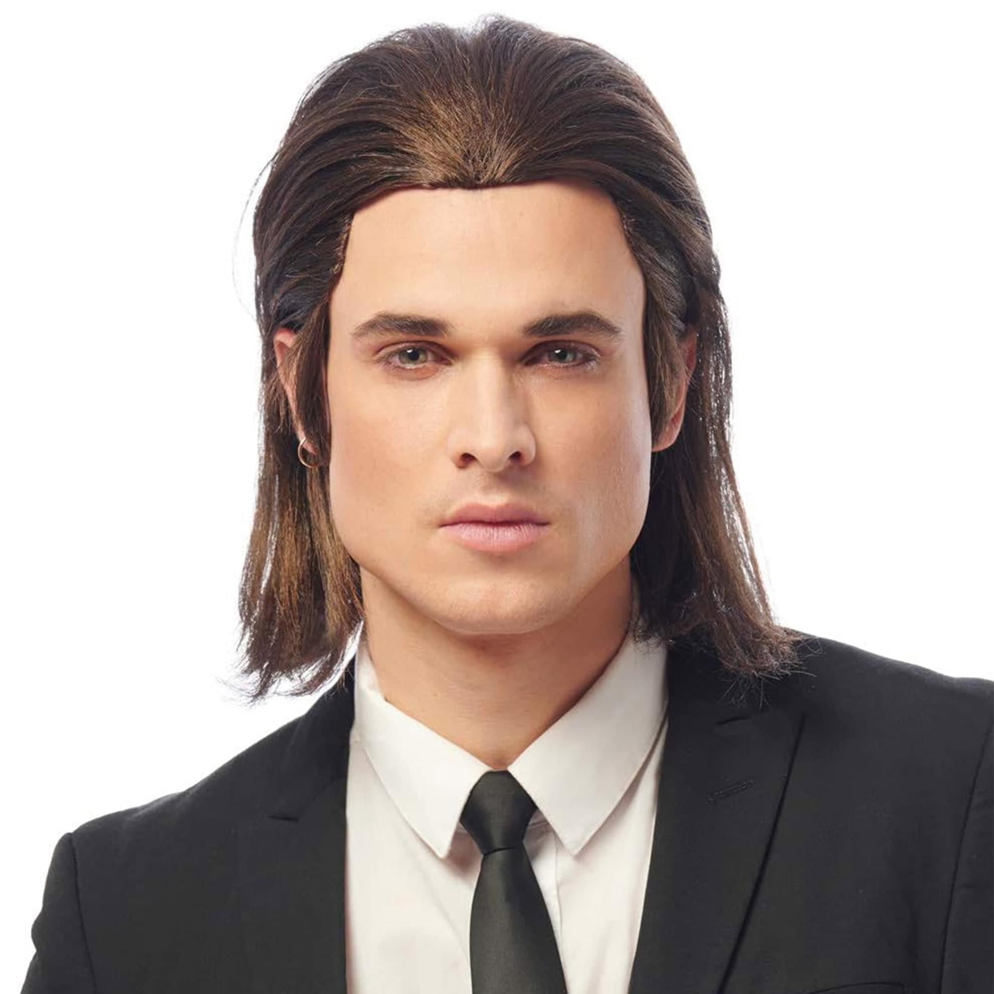 Pulp Fiction Vincent Vega Wig and Bolo Tie Set - Walmart.com, image size:2000x2000