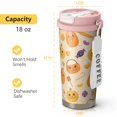 thumbnail image 4 of Special To Halloween, 18oz Double Drinking Coffee Mug – Vacuum Insulated Stainless Steel Travel Cup with Leakproof Lid, 316 Steel Thermos Tumbler for Hot & Cold Beverages, 4 of 7