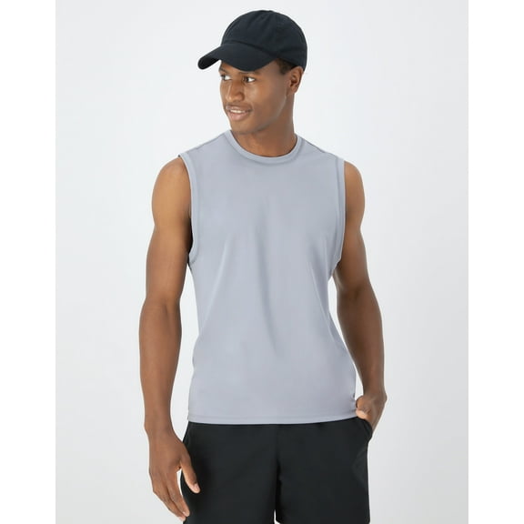 Hanes Moves Men's Performance Tank Tubing Grey 2XL