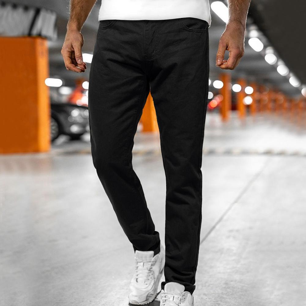 Jeans For Men Men'S Casual MidWaist Jeans Men'S Button Zip Jeans With