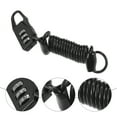 thumbnail image 4 of Candado para Casco de Motocicleta Mini Candados Antirrobo para Bicicleta Candado de Cable de 3 Dígitos, 4 of 7