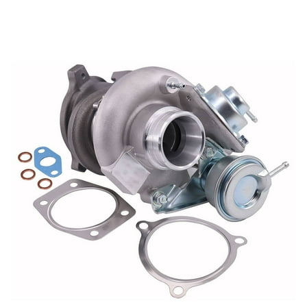 EGOESWELL 125538 1Pc Turbocharger for 2.4L Engines, High Boost, Silver