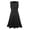 Black, variant on Summer Dresses for Women Business Work Dressy Casual Short Dress Sleeveless a Line Ruched Elegant Office Outfits, Green S