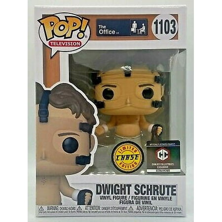 Funko POP! Collectible Vinyl Figure, The Office CHASE Dwight Schrute, 3.75"