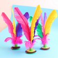 thumbnail image 4 of Bangcool 10PCS Kick Shuttlecock Interactive Colorful Feather Foot Sport Outdoor Toy Game, 4 of 10