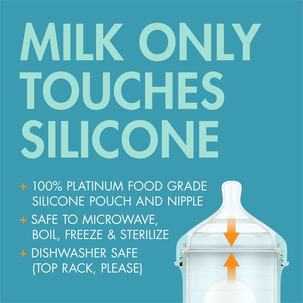 Bottles - 4 fl oz/3pk: Level 1 Slow Flow, BPA-Free, PVC-Free