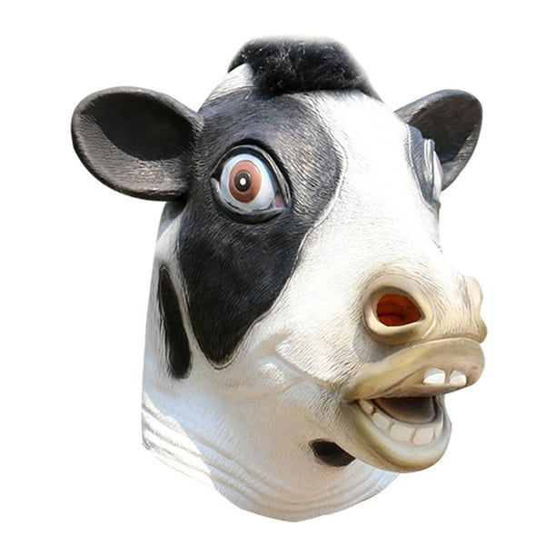 Máscara para Halloween, disfraz de animal, máscara para disfraz de Halloween Negro