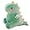 Vert, variante sur Jouets en Peluche Dinosaures Mignons et Dodus, Jouets Animaux en Peluche Doux Poupées, Peluches Dino, Cadeaux d'Anniversaire Mignons pour Enfants Filles Garçons (Vert,8 Po)