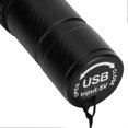 thumbnail image 2 of Lampe torche ultraviolette rechargeable USB en alliage d'aluminium pour tests de fluorescence, 2 of 4